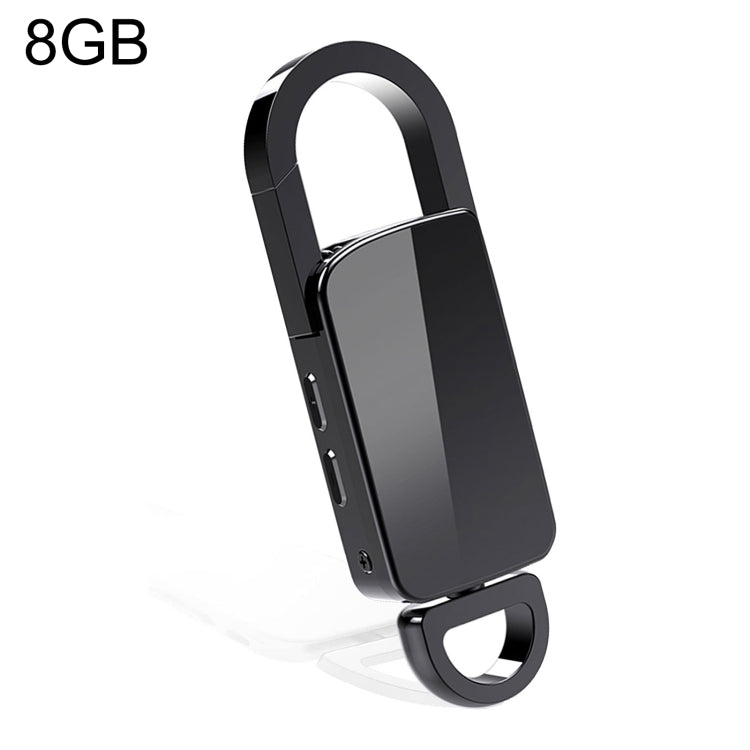 Bút ghi âm giảm tiếng ồn HD S20 8GB móc khóa, 8GB