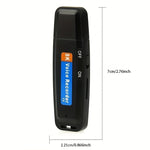SK001 Máy ghi âm giọng nói USB U-Disk sạc lại di động, không có bộ nhớ, không có bộ nhớ