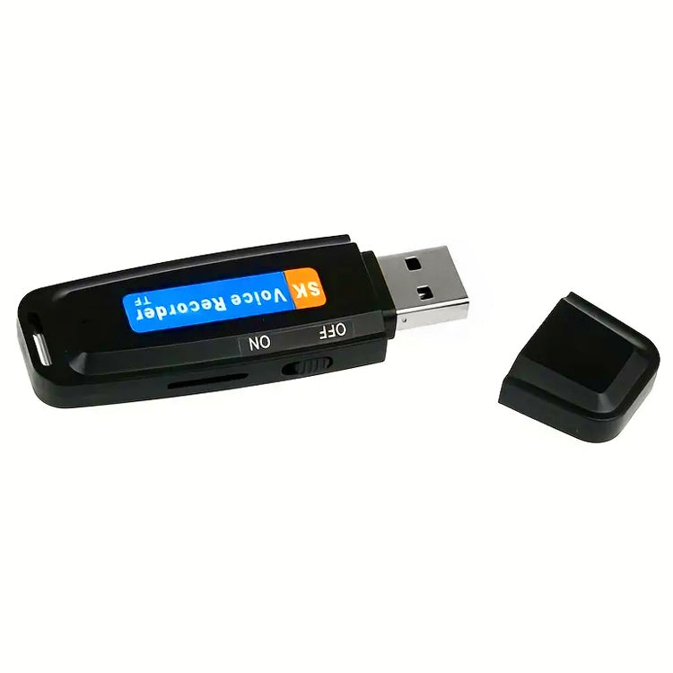 SK001 Máy ghi âm giọng nói USB U-Disk sạc lại di động, không có bộ nhớ, không có bộ nhớ