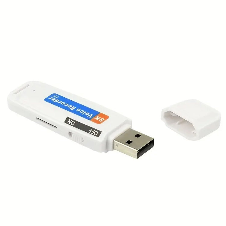 SK001 Máy ghi âm giọng nói USB U-Disk sạc lại di động, không có bộ nhớ, không có bộ nhớ