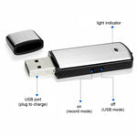 SK858 Máy ghi âm giọng nói họp USB U-Disk sạc lại di động 8GB, 8GB