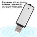 SK858 Máy ghi âm giọng nói họp USB U-Disk sạc lại di động 8GB, 8GB