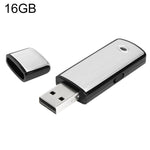 SK858 Máy ghi âm giọng nói họp USB U-Disk sạc lại di động 16GB, 16GB