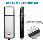 SK858 Máy ghi âm giọng nói họp USB U-Disk sạc lại di động 16GB, 16GB