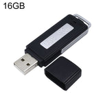 SK868 16GB Rechargeable Portable U-Disk Voice Recorder, 16GB
