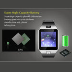 Đồng hồ điện thoại thông minh DZ09 màn hình 1.56 inch, Bluetooth 3.0, Hệ điều hành Android 4.1 trở lên, Hỗ trợ gọi Bluetooth & nhắc cuộc gọi & theo dõi giấc ngủ & đếm bước chân & nhắc ngồi lâu & lịch & tin nhắn & phát nhạc và video & chức năng chống mất