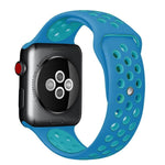 Dây đồng hồ thể thao silicon cổ điển thời trang cho Apple Watch Series 10 42mm / 9&8&7 41mm / SE 3&SE 2&6&SE&5&4 40mm / 3&2&1 38mm (Xám Trắng), WA1230A, WA1230B, WA1230BG, WA1230BH, WA1230BL, WA1230BM, WA1230BR, WA1230BY, WA1230C, WA1230D, WA1230DW