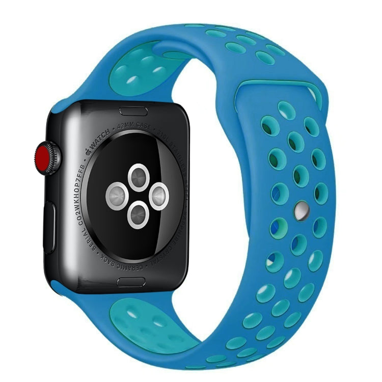 Dây đồng hồ thể thao silicon cổ điển thời trang cho Apple Watch Series 10 42mm / 9&8&7 41mm / SE 3&SE 2&6&SE&5&4 40mm / 3&2&1 38mm (Xám Trắng), WA1230A, WA1230B, WA1230BG, WA1230BH, WA1230BL, WA1230BM, WA1230BR, WA1230BY, WA1230C, WA1230D, WA1230DW