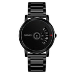 Đồng hồ đeo tay SKMEI 1260 thời trang sáng tạo kim chỉ 30m chống nước Quartz với dây đeo thép không gỉ