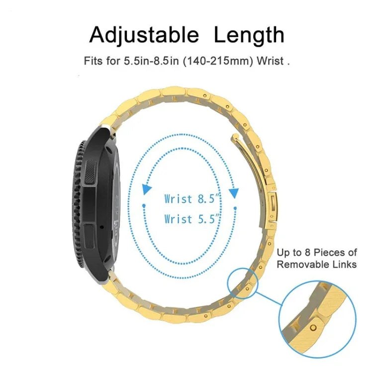 Dây đồng hồ thép không gỉ cho Samsung Gear S3 22mm