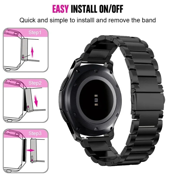 Dây đồng hồ thép không gỉ cho Samsung Gear S3 22mm