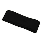 Băng đô thể thao yoga tập thể dục co giãn thấm mồ hôi unisex, Kích thước: 1.2*0.06m, Băng đô thấm mồ hôi (Đen)