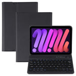 Bao da bàn phím Bluetooth TPU siêu mỏng vân da cừu tháo rời có giá đỡ cho iPad mini 6 / mini 7, A06