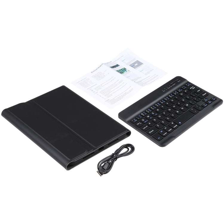 Bao da bàn phím Bluetooth TPU siêu mỏng vân da cừu tháo rời có giá đỡ cho iPad mini 6 / mini 7, A06