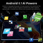 Android 8.1 MTK6750 lõi tám, hỗ trợ SIM kép, WiFi, Bluetooth, GPS