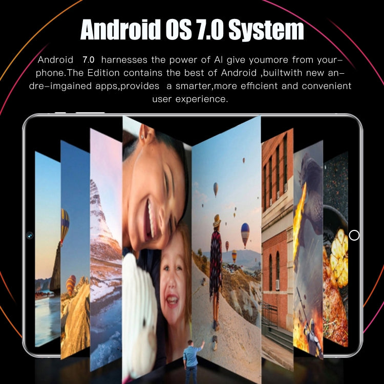Android 7.0 MT6592 tám nhân, hỗ trợ 2 SIM, WiFi, Bluetooth, GPS, 2GB+16GB