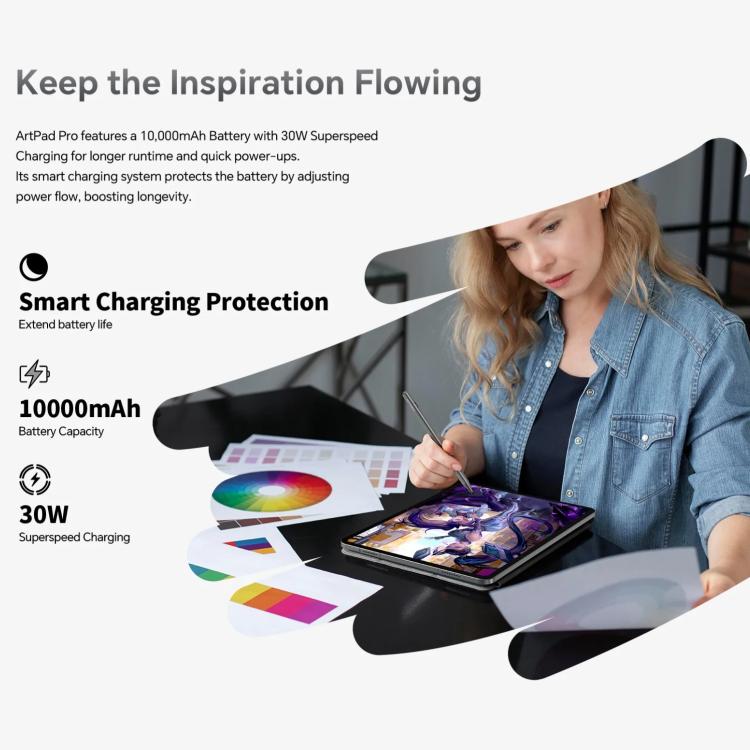 Máy tính bảng Teclast ArtPad Pro, 8GB+256GB, 12.7 inch Android 15 MTK Helio G99 Octa Core, Mạng 4G Dual SIM, ArtPad Pro