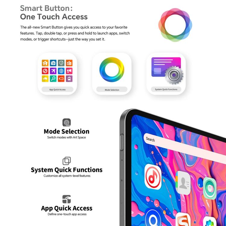 Máy tính bảng Teclast ArtPad Pro, 8GB+256GB, 12.7 inch Android 15 MTK Helio G99 Octa Core, Mạng 4G Dual SIM, ArtPad Pro