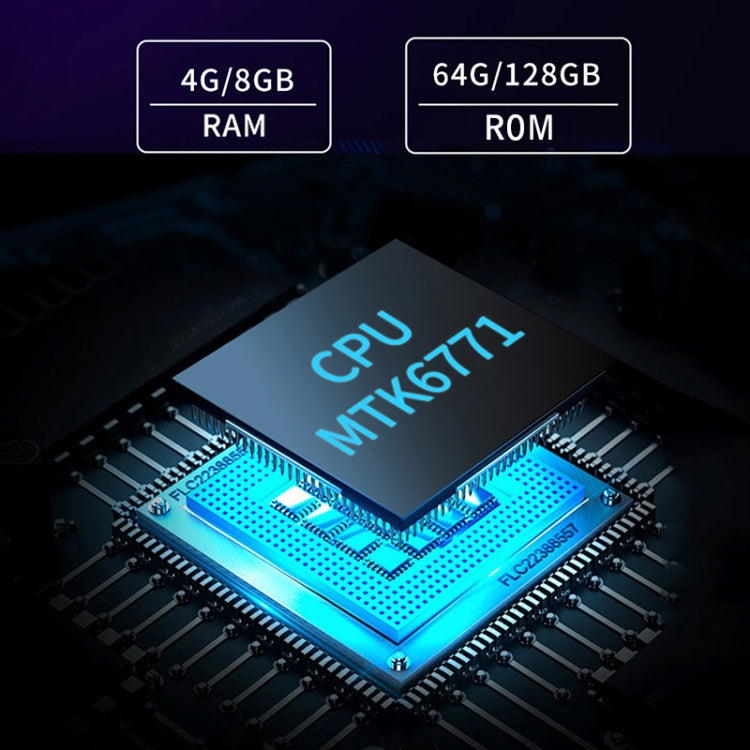 Chống nước IP68, chống sốc, chống bụi, Android 10.0 MT6771 Octa Core, hỗ trợ GPS/WiFi/BT/NFC, phích cắm UK, 8 inch 4GB+64GB
