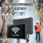 Chống nước IP68, chống sốc, chống bụi, Android 10.0 MT6771 Octa Core, hỗ trợ GPS/WiFi/BT/NFC, phích cắm UK, 8 inch 4GB+64GB