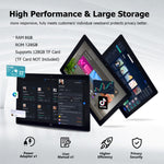Windows 10, Intel Celeron J3455 Quad Core, Hỗ trợ Thẻ TF & HDMI & Bluetooth & WiFi kép, Không kèm Bàn phím, N4000 4 nhân 8GB+128GB