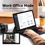 Windows 10, Intel Celeron J3455 bốn nhân, Hỗ trợ thẻ TF & HDMI & Bluetooth & WiFi kép, kèm bàn phím, N4000 4 nhân 8GB+128GB kèm bàn phím