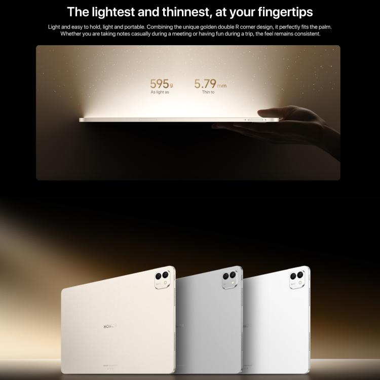 Máy tính bảng Honor MagicPad3 Pro 13.3 inch WiFi, 16GB+512GB MagicOS 10.0 Qualcomm Snapdragon 8 Lite Gen5 Octa Core, 16GB+512GB