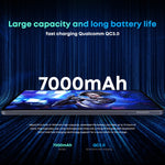 Không có bàn phím, Android 11, Qualcomm Snapdragon 662 Octa Core lên đến 2.0GHz, hỗ trợ SIM kép & Bluetooth & WiFi & thẻ TF (Đen+Xanh), HiPad Pro 8GB+128GB