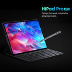 Không có bàn phím, Android 11, Qualcomm Snapdragon 662 Octa Core lên đến 2.0GHz, hỗ trợ SIM kép & Bluetooth & WiFi & thẻ TF (Đen+Xanh), HiPad Pro 8GB+128GB