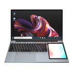 UNIWA ULAP Q15ZR Laptop, 8GB+512GB, Màn hình kép 15.6 inch và 7 inch Windows 11 Intel Alder Lake N100 Octa Core, Phích cắm AU, 8GB+512GB