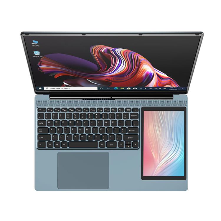 UNIWA ULAP Q15ZR Laptop, 8GB+512GB, Màn hình kép 15.6 inch và 7 inch Windows 11 Intel Alder Lake N100 Octa Core, Phích cắm AU, 8GB+512GB