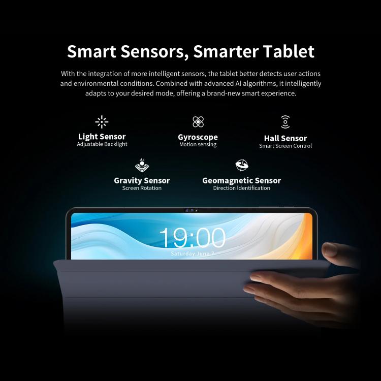 Máy tính bảng Teclast T60 Pro 4G LTE, 8GB+128GB, 12 inch Android 15 MediaTek Helio G99 Octa Core, Hỗ trợ Dual SIM, T60 Pro