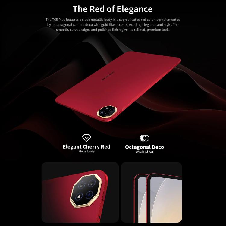Máy tính bảng Teclast T65 Plus 4G LTE, 8GB+256GB, 13.4 inch Android 15 MediaTek Helio G99 Octa Core, Hỗ trợ Dual SIM, T65 Plus
