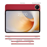 Máy tính bảng Teclast T65 Plus 4G LTE, 8GB+256GB, 13.4 inch Android 15 MediaTek Helio G99 Octa Core, Hỗ trợ Dual SIM, T65 Plus