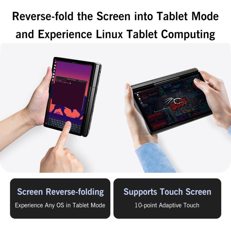 Máy Tính Chơi Game Cầm Tay GPD MicroPC 2, 16GB+512GB, Màn Hình 7 Inch Windows 11 Pro Bộ Vi Xử Lý Intel N250, Phích Cắm US, WMC2573AU, WMC2573EU, WMC2573UK, WMC2573US