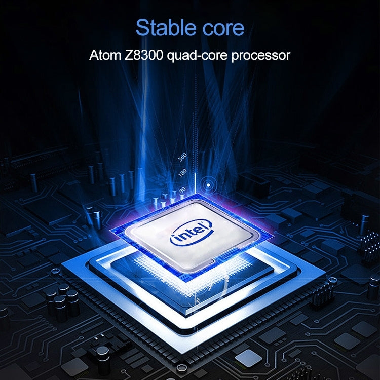 Windows 10, Intel Atom Z8300 Quad Core, hỗ trợ thẻ TF & HDMI & Bluetooth & WiFi, 4GB+64GB / Z8300 2.5D