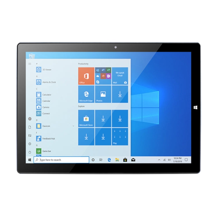 Hệ điều hành Windows 10, Intel Gemini Lake N4120 Quad Core lên đến 2.6GHz, kèm Bàn phím & Bút cảm ứng, Hỗ trợ WiFi băng tần kép & Bluetooth & Thẻ TF & HDMI, Cắm điện Mỹ, W10 kèm Bàn phím & Bút cảm ứng