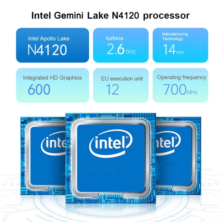 Hệ điều hành Windows 10, Intel Gemini Lake N4120 Quad Core lên đến 2.6GHz, kèm Bàn phím & Bút cảm ứng, Hỗ trợ WiFi băng tần kép & Bluetooth & Thẻ TF & HDMI, Cắm điện Mỹ, W10 kèm Bàn phím & Bút cảm ứng