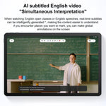 Máy tính bảng Lenovo Xiaoxin Pad 11 màn hình Paperlike, 11 inch WiFi, 8GB+128GB, Android 15, MediaTek Dimensity 6300 tám nhân, cắm US, màn hình ánh sáng mềm 8GB+128GB