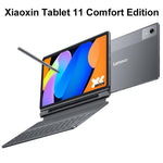 Máy tính bảng Lenovo Xiaoxin Pad 11 màn hình Paperlike, 11 inch WiFi, 8GB+128GB, Android 15, MediaTek Dimensity 6300 tám nhân, cắm US, màn hình ánh sáng mềm 8GB+128GB