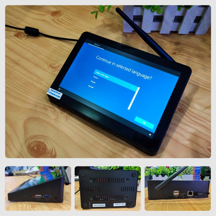 Máy tính mini PiPo X9S All-in-One, 9.0 inch, 4GB+64GB, Windows 10 Intel Celeron J4105 Quad Core, Cắm điện Mỹ, 4GB+64GB