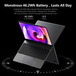 Windows 10 Home, Intel Core i5-8259U bốn nhân 2.3GHz-3.8GHz, hỗ trợ WiFi băng tần kép / Bluetooth / mở rộng thẻ TF (xám đậm), i5-8259U 8GB+512GB