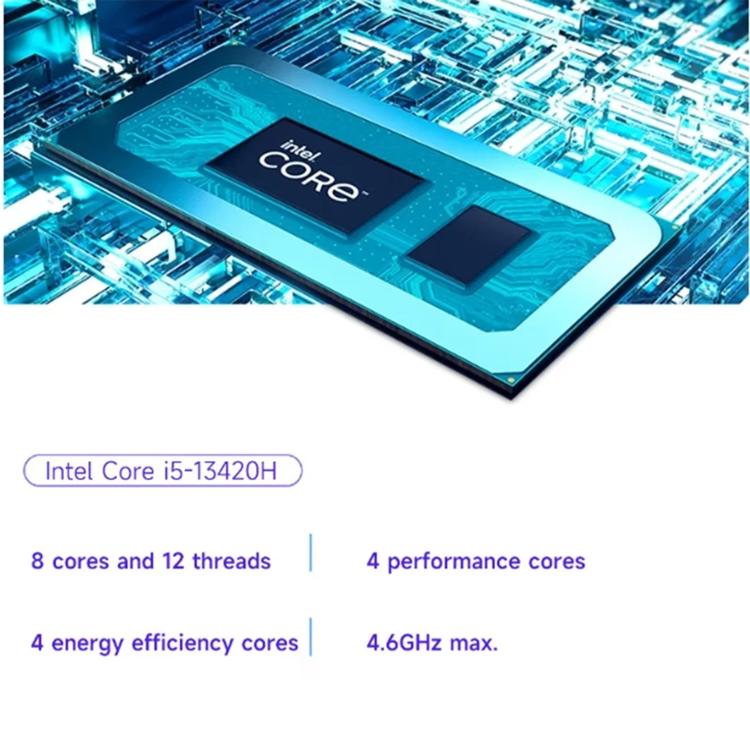 Lenovo XiaoXin 16 2025 Laptop, 16 inch, 24GB+512GB, Windows 11, Intel Core i5-13420H 8 nhân, Phích cắm US, XiaoXin 16 2025