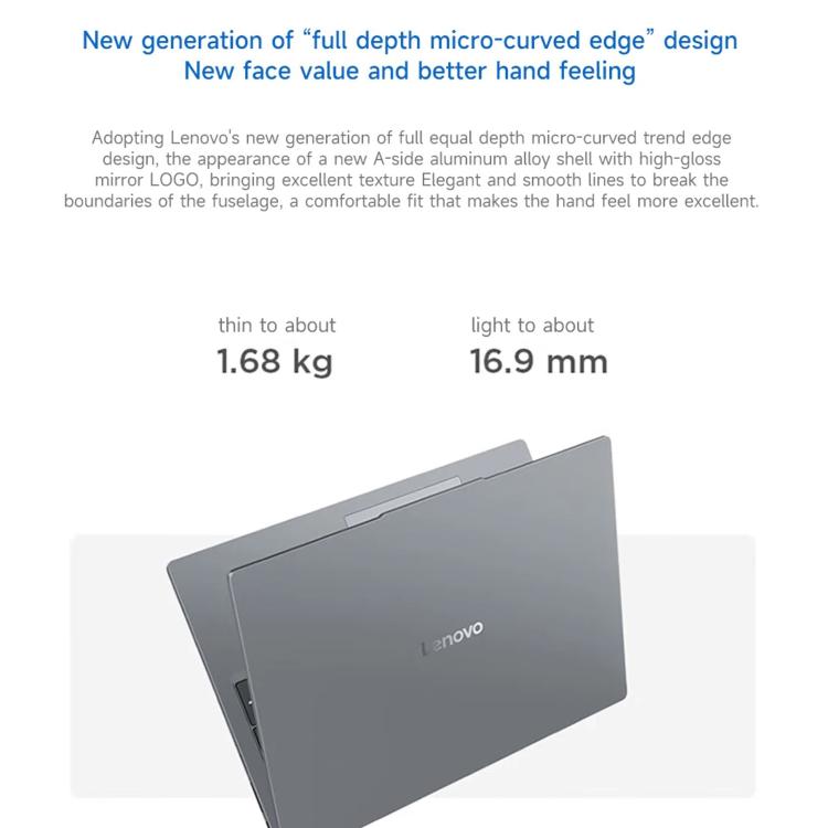 Lenovo XiaoXin 16 SE 2025 Laptop, 16 inch, 16GB+512GB, Windows 11, Intel Core i5-13420H 8 nhân, Phích cắm US, XiaoXin 16 SE 2025