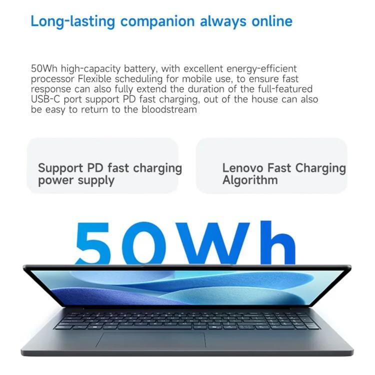 Lenovo XiaoXin 16 SE 2025 Laptop, 16 inch, 16GB+512GB, Windows 11, Intel Core i5-13420H 8 nhân, Phích cắm US, XiaoXin 16 SE 2025