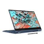 Windows 10 Phiên bản chuyên nghiệp, Intel Core i5-1135G7 bốn nhân lên đến 4.2GHz, hỗ trợ WiFi 6 & Bluetooth & HDMI, phích cắm Mỹ (Xanh), Yoga 1JCD Core i5