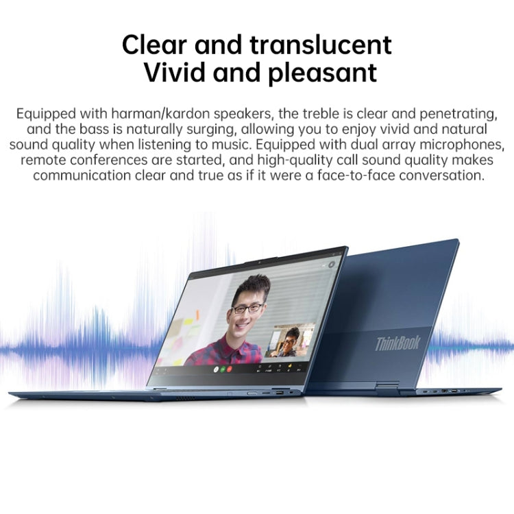 Windows 10 Phiên bản chuyên nghiệp, Intel Core i5-1135G7 bốn nhân lên đến 4.2GHz, hỗ trợ WiFi 6 & Bluetooth & HDMI, phích cắm Mỹ (Xanh), Yoga 1JCD Core i5
