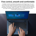 Windows 10 Phiên bản chuyên nghiệp, Intel Core i5-1135G7 bốn nhân lên đến 4.2GHz, hỗ trợ WiFi 6 & Bluetooth & HDMI, phích cắm Mỹ (Xanh), Yoga 1JCD Core i5