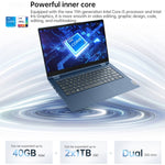 Windows 10 Phiên bản chuyên nghiệp, Intel Core i5-1135G7 bốn nhân lên đến 4.2GHz, hỗ trợ WiFi 6 & Bluetooth & HDMI, phích cắm Mỹ (Xanh), Yoga 1JCD Core i5