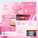 GXMO T152J Laptop 15.6 inch, 16GB+512GB, Windows 11 Pro Intel Celeron N5100 Quad Core, Hỗ trợ mở khóa vân tay, Phích cắm UK, 16GB+512GB, Phích cắm UK